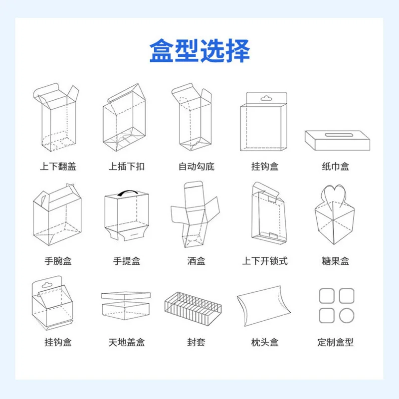 Customized Design Recycled Plastic Transparent Clear Foldable Disposable Cheaper Flat Package Vinyl Box for Cosmetics and Gifts