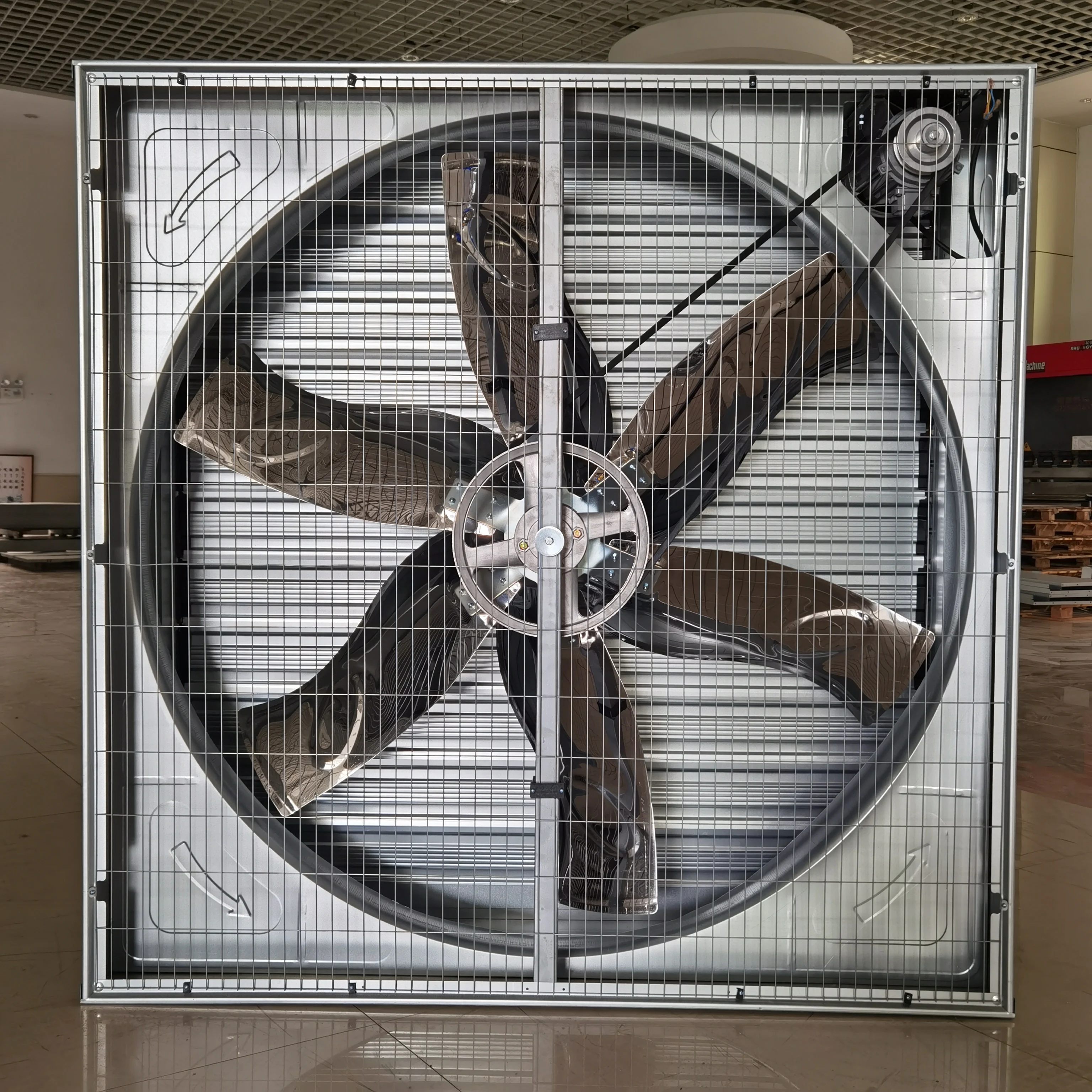 
Automatic Push-Pull centrifugal shutter exhaust fan for poultry/greenhouse ventilation exhaust fan 
