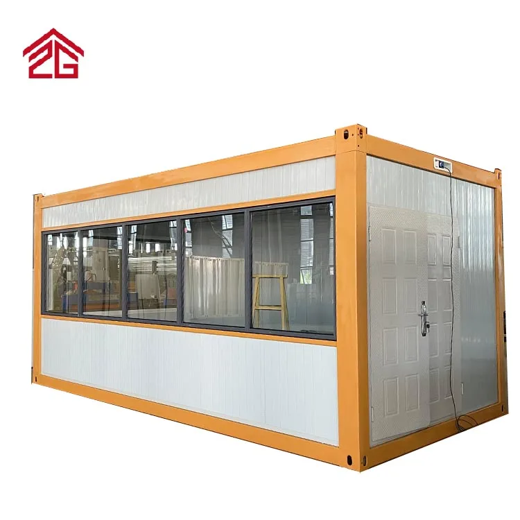 Customized Low Cost for Apartment Convenient Detachable Flat Pack Container House  Building for Office for Storage and Office