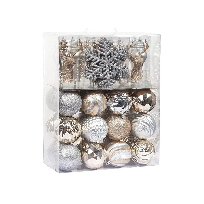 Custom DIY White Decorating Blank Plain White Christmas Sphere Ornaments Christmas Balls