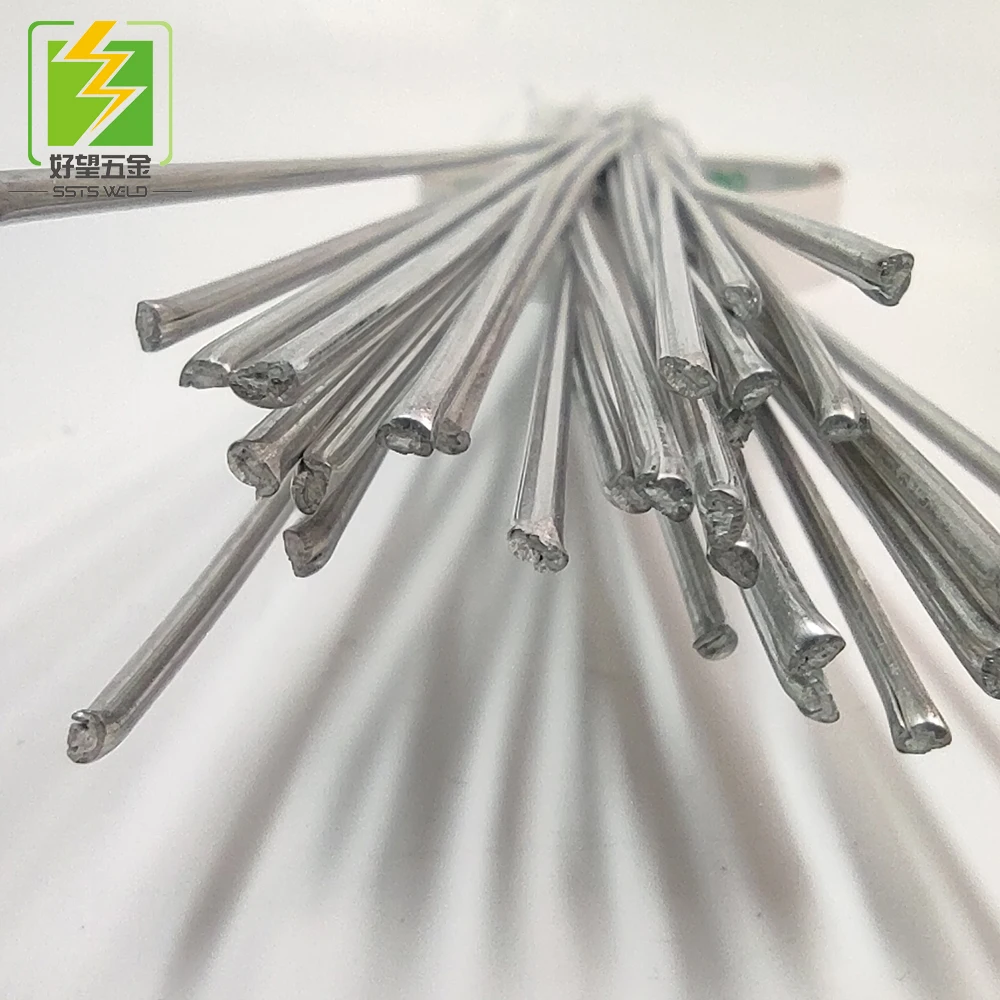 Hz-al22 Copper/aluminum Soldering Flux Cored Welding Wire Brazing Tig Rod 78% Zn aluminum alloy welding rod