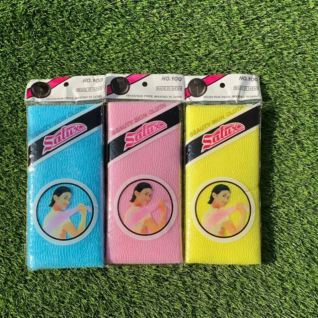 Japanese High Quality Scrubber Cloth 60%Nylon+40%Polyester Shower Towel Exfoliating Bath Towel