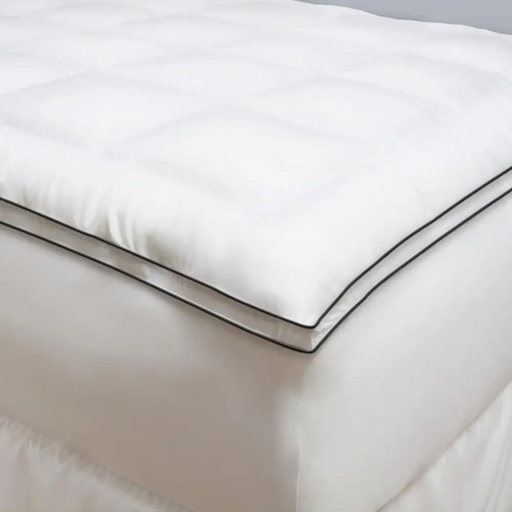 
super soft cold cotton mattress topper polyester fiber filling for home 