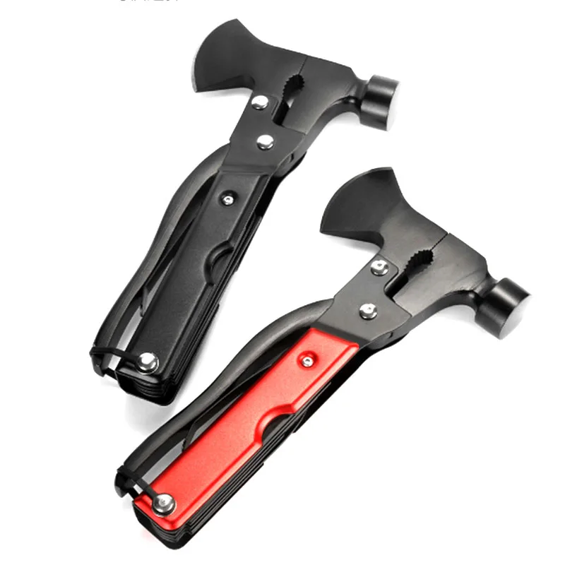 Stainless Steel Safety Hammer For Outdoor Camping, Hiking Pure Steel Escape