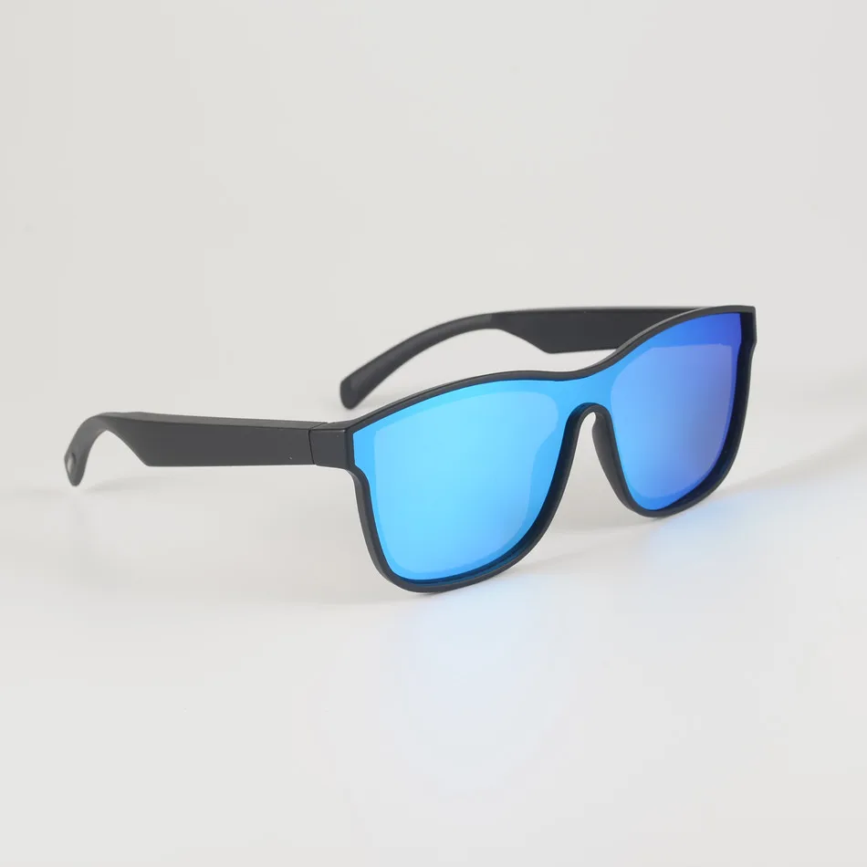 silver lenses sunshade fishing intelligent WhatsApp Wechat polarized lunette de soleil avec naushnik bluetooth sunglasses smart