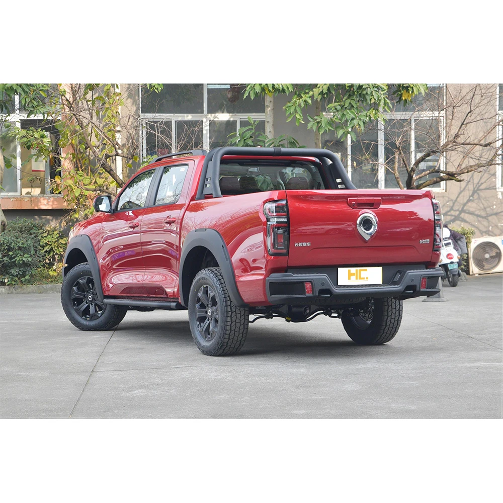 Tank Great Wall POER 2024 High Performance Gasoline-Diesel Pickup 4 Wheel Drive Adult Vehicles