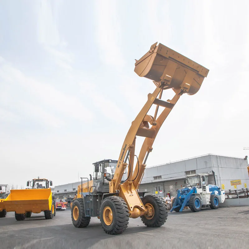 High quality 5t capacity construction equipment lonking wheel loader