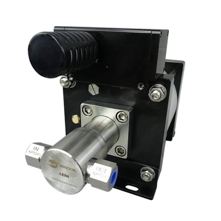 2000-3200 Bar Output Ultra High Pressure Pneumatic Liquid Booster Pump For Water hydrotest Machine