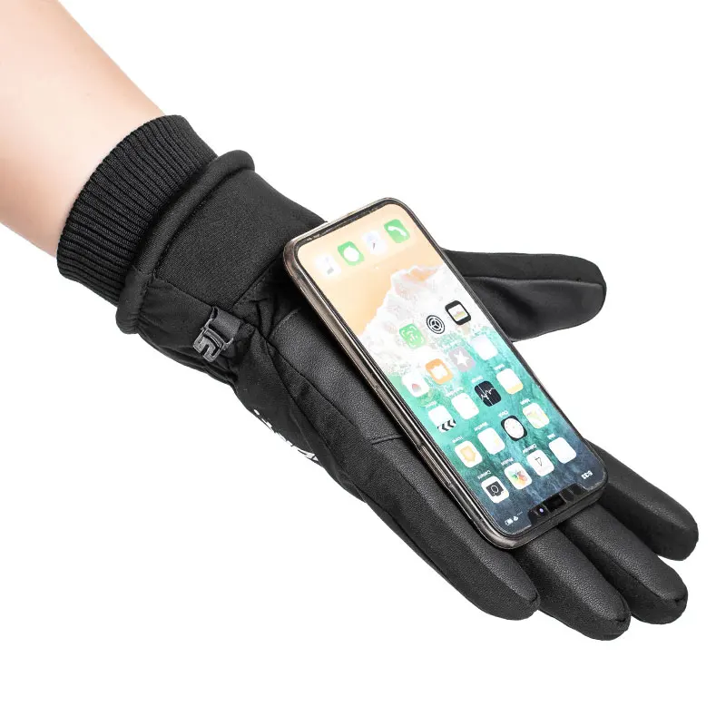 Factory Wholesale Customized High Quality Ski Gloves OEM Waterproof and Warm Ski Gloves Men/Women Gloves