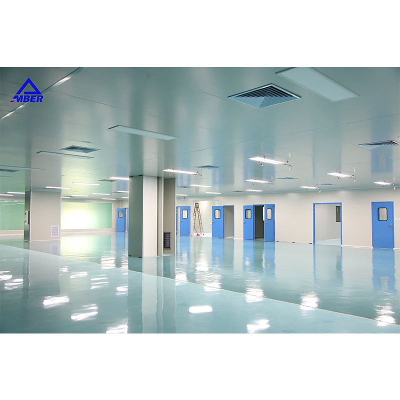 Panels Wall Laboratory Isolation Fireproof Iso 8 Design Construction Project Ceiling Workshop Hospital Cleanroom Wall Panelling