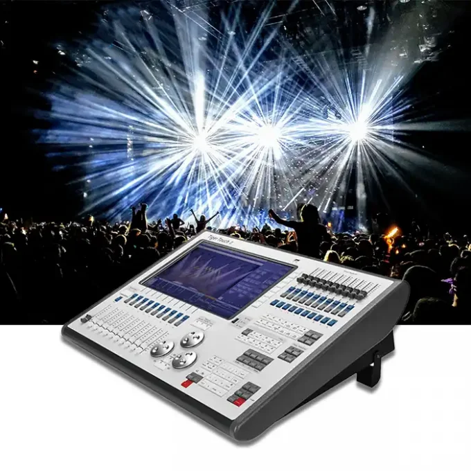 Tiger Touch 2 Lighting Console For DJ Disco Night Club Stage Lighting Controller With Flight Case