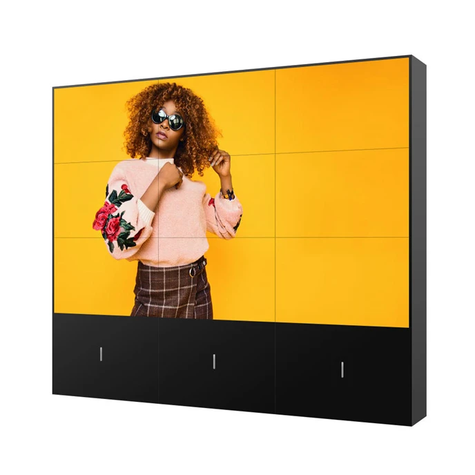 HD screen LG panel super narrow 1.8mm bezel 3x3 video tv video wall lcd price