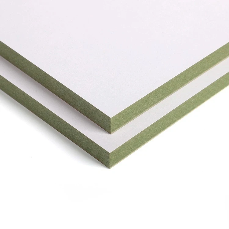 12 /15 /18 mm white melamine hmr green water resistant mdf board For Kitchen Cabinets Making