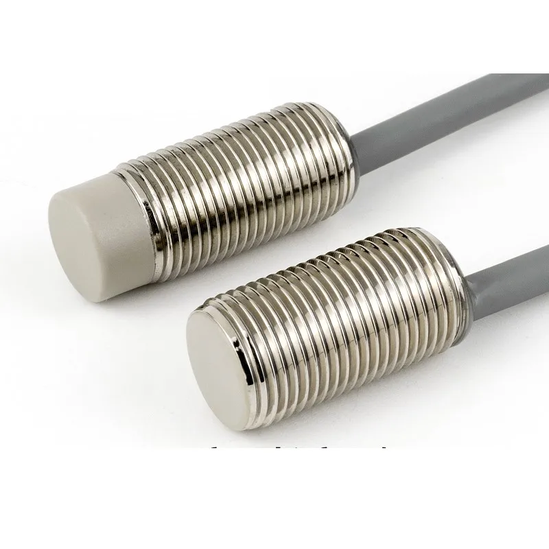 High Quality M12 Short Sensor Switch Inductive Proximity Switch NPN NO PNP NC DC12V 24V 3Wires Stainless Steel with CE