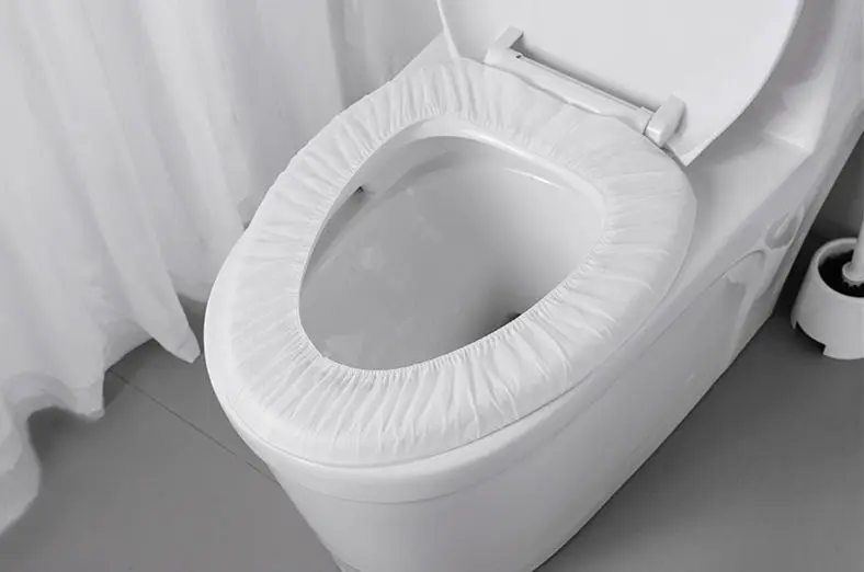flushable toilet seat cover eco-friendly disposable toilet seat cover portable in toilet seat cushion for tourist hotels