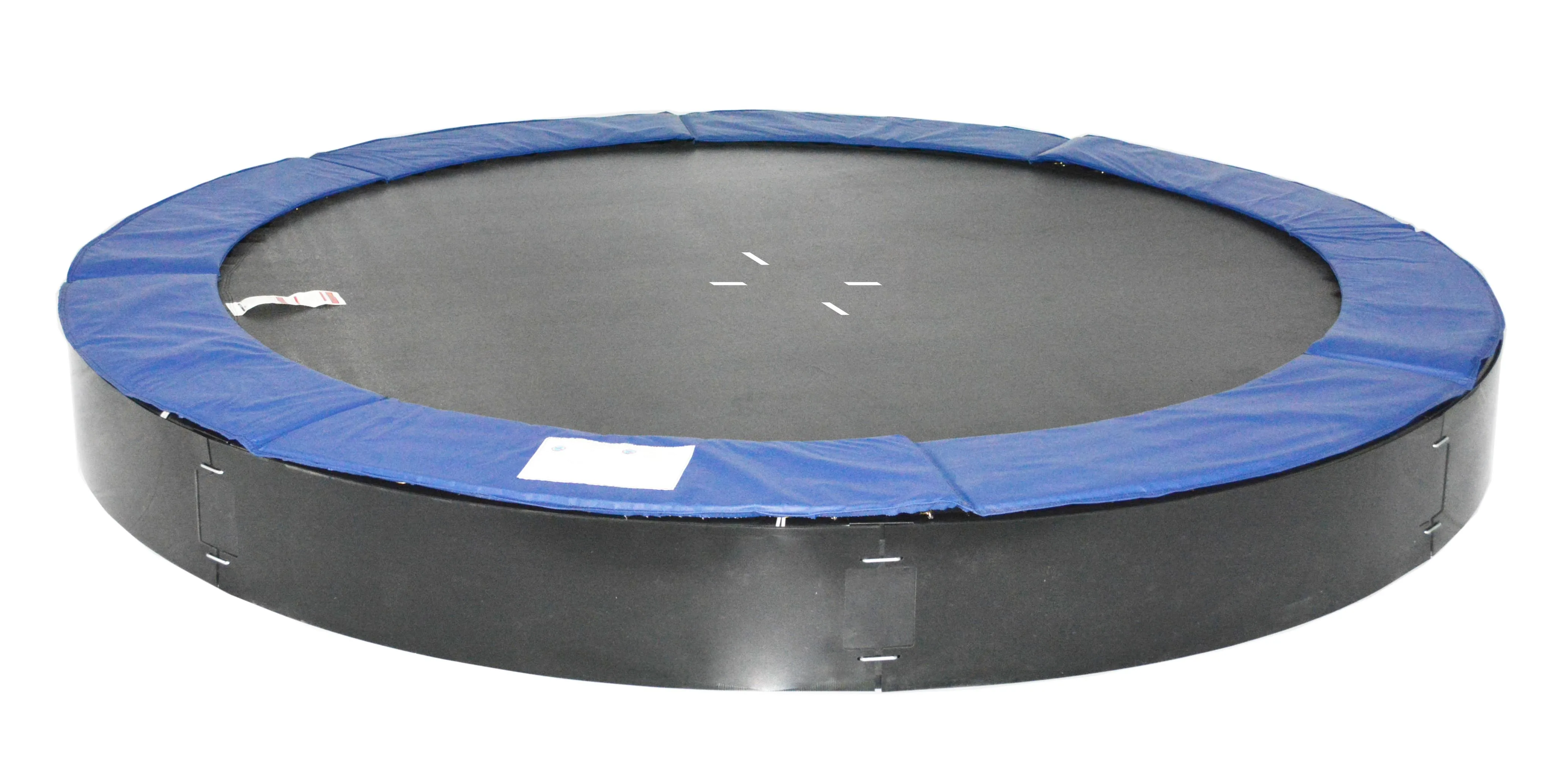 In-Ground  rectangular Trampoline and Enclosure