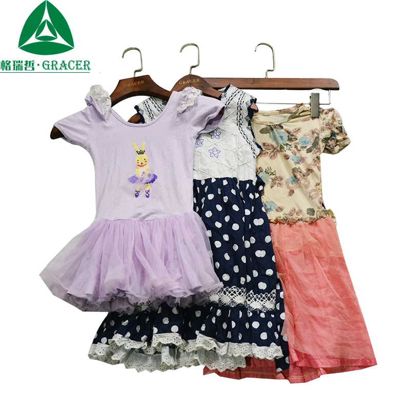 Bulk Wholesale Branded Clean Children Summer Wear Germany Style Second Hand Clothes