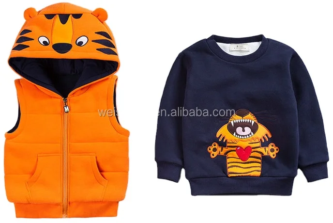 Wholesale Manufacture Children Kids Clothing Girls 3 Pieces Winter Clothes Sets