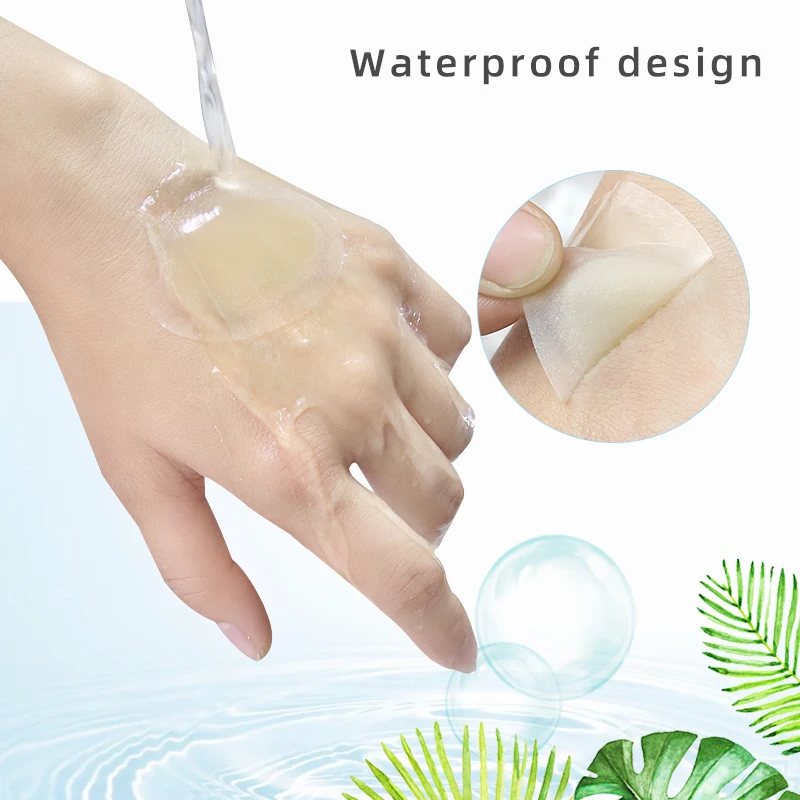 Adhesive Hydrocolloid Foot Patch Dressing Blister Plaster Foot Skin Care Wound Nurse Paste Pain Relief