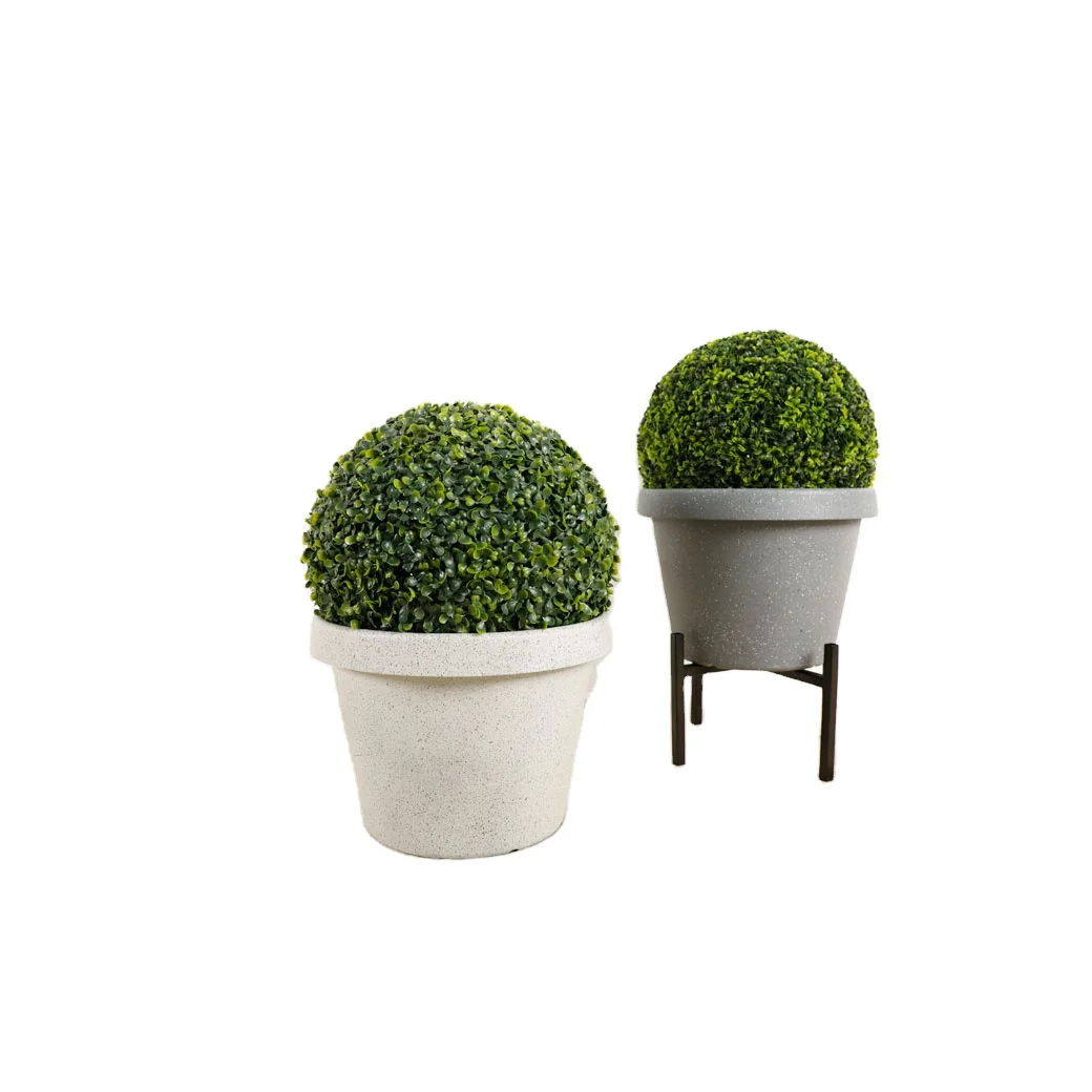 Wholesale Home Outdoor Green Decoration Large Decor Ball Grass Artificial Plant for Boxwood