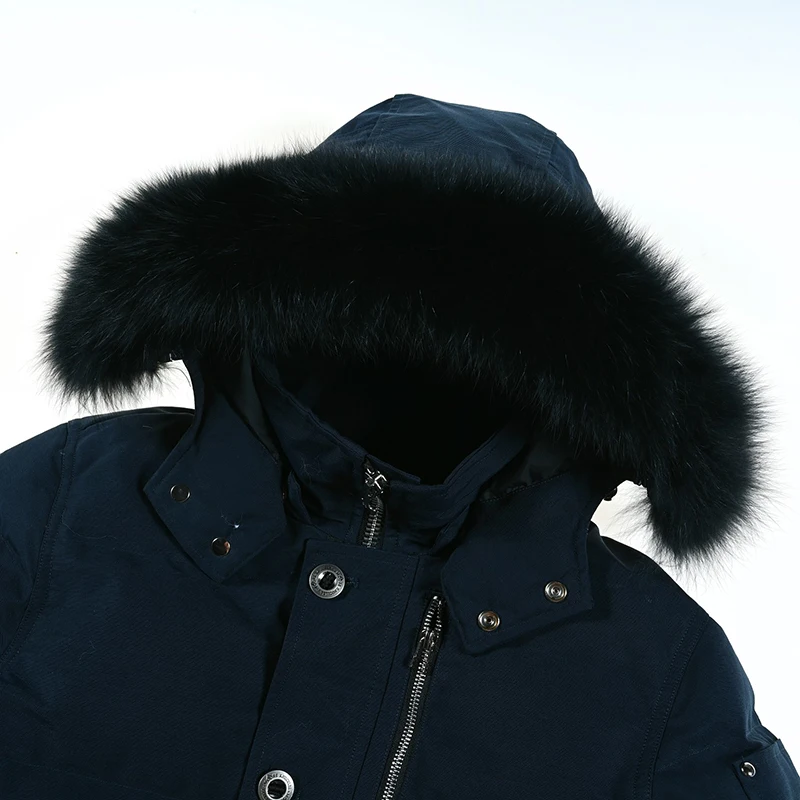 High Quality Waterproof Down Jacket Men Winter Thick Velvet Windproof Coat Down Jacket