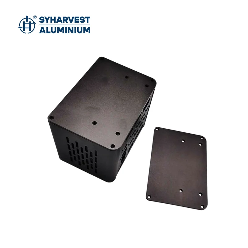 Mold opening customized  high-performance extrusion led profile cnc  metal aluminum radiator shell