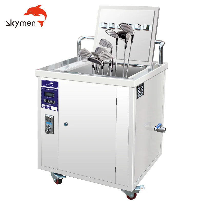 Golf club cleaning tank made in China golf washing machine OEM ultrasonic cleaner for golf club self-service coin box