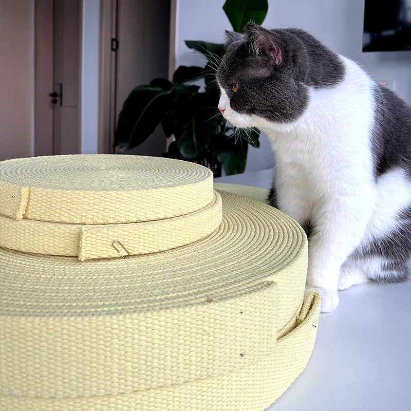 Strong Oil Absorption Thermal Resistance Cut Resistant Braided Aramid Wick For Fire Props