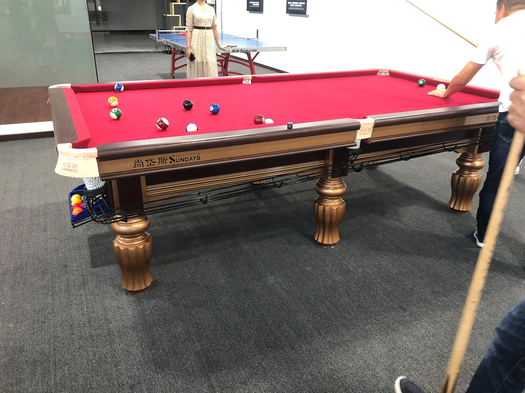 7ft Russian Billiard Table Cleaners Snooker & Billiard Balls Genre