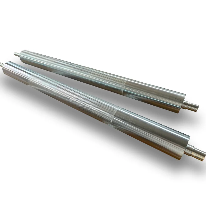 #45 Q235 steel roller backing roll feed roller shaft for packaging machinery