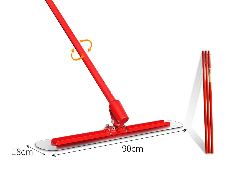 Factory Direct Sales Concrete Big Trowel Cement Pavement Pushing and Pulling Small Trowel Scraping and Smoothing Machine