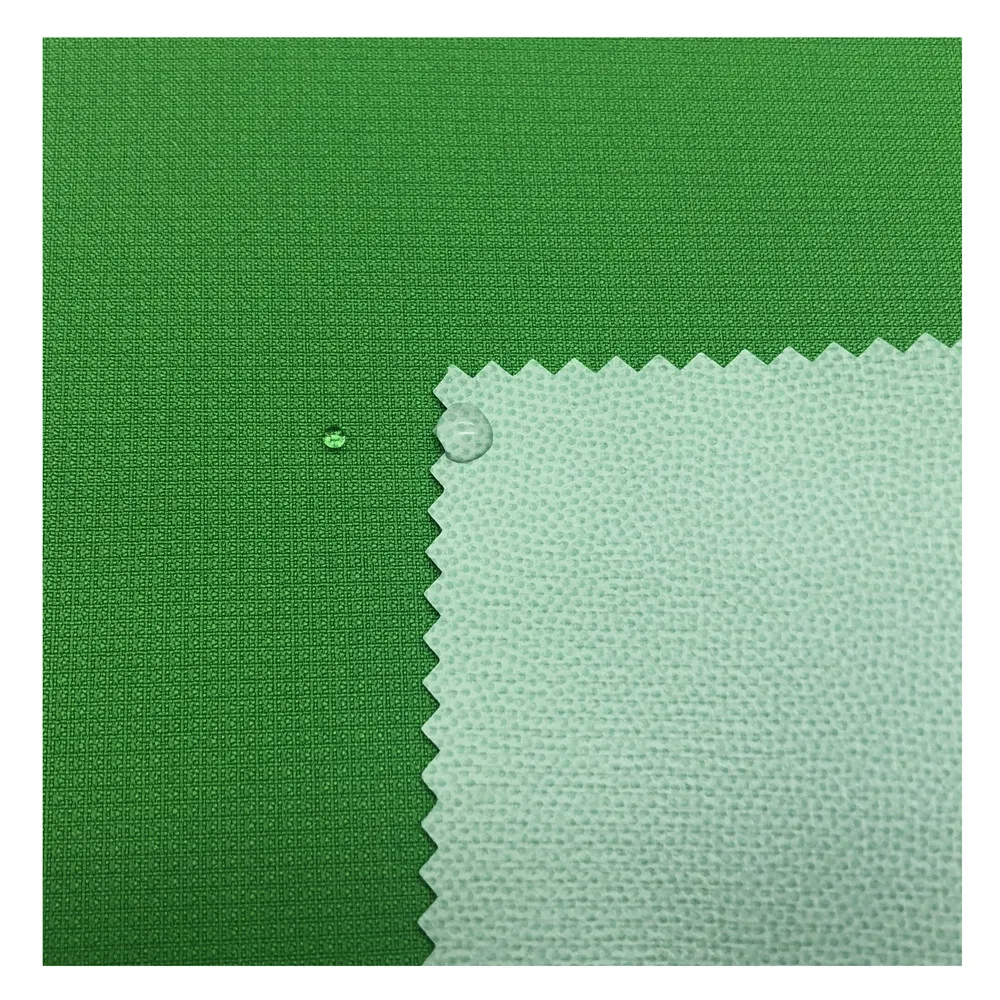 75D высокоэластичный Добби жаккардовый эпонж водостойкий с полиуретановой мембраной 100% полиэстер ткань для одежды