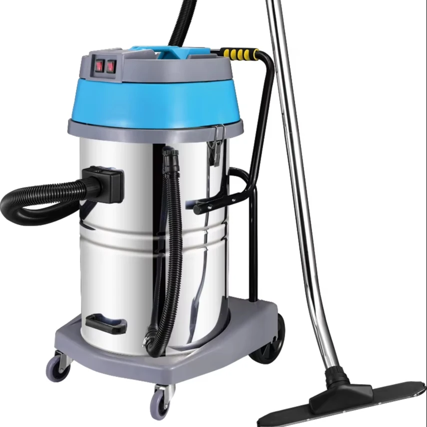 Большой мощный тяжелый высококачественный пылесос 1000x2 2000 Вт с верхней установкой 60 л