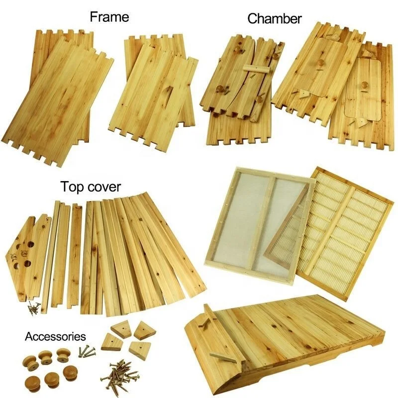 Automatic Self-Flowing Bee Hive Low price fir wood australia flowing hive