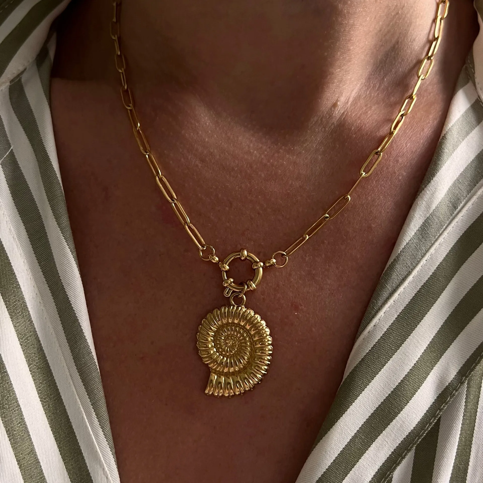 Gold Necklace Non Fading Cross Starfish Cowboy Boots Pendant Necklace Twelve zodiac jewelry for women