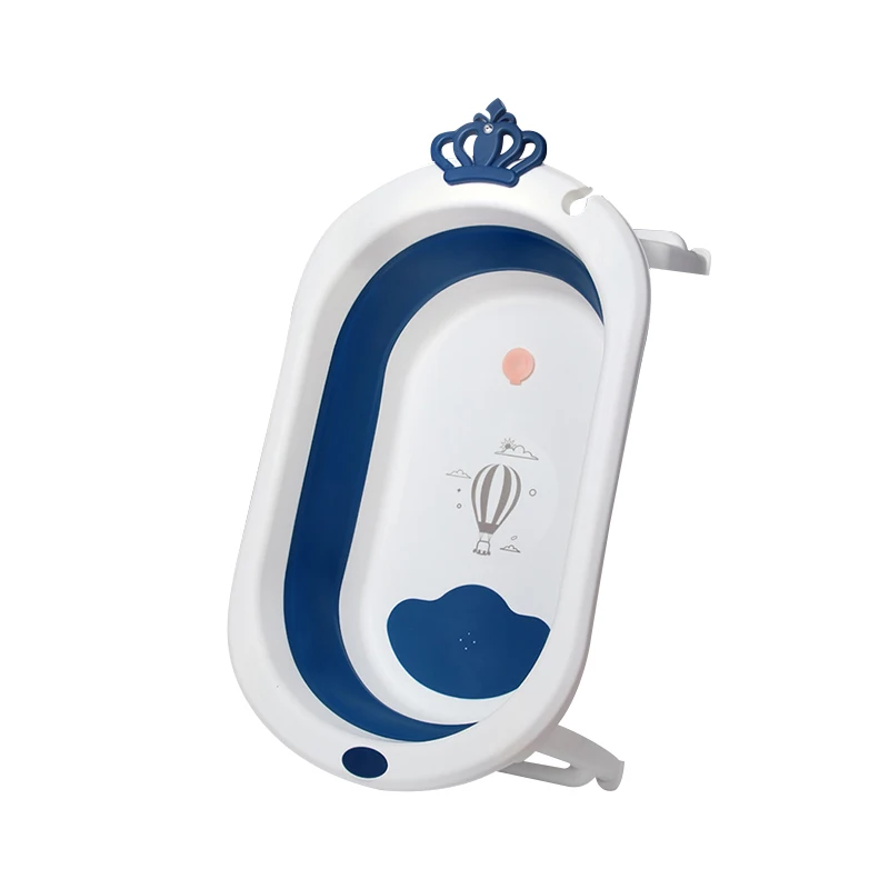 Hot-sale Folding Cute Plastic Bathtub Portable Bathroom  Baby Bath Tub