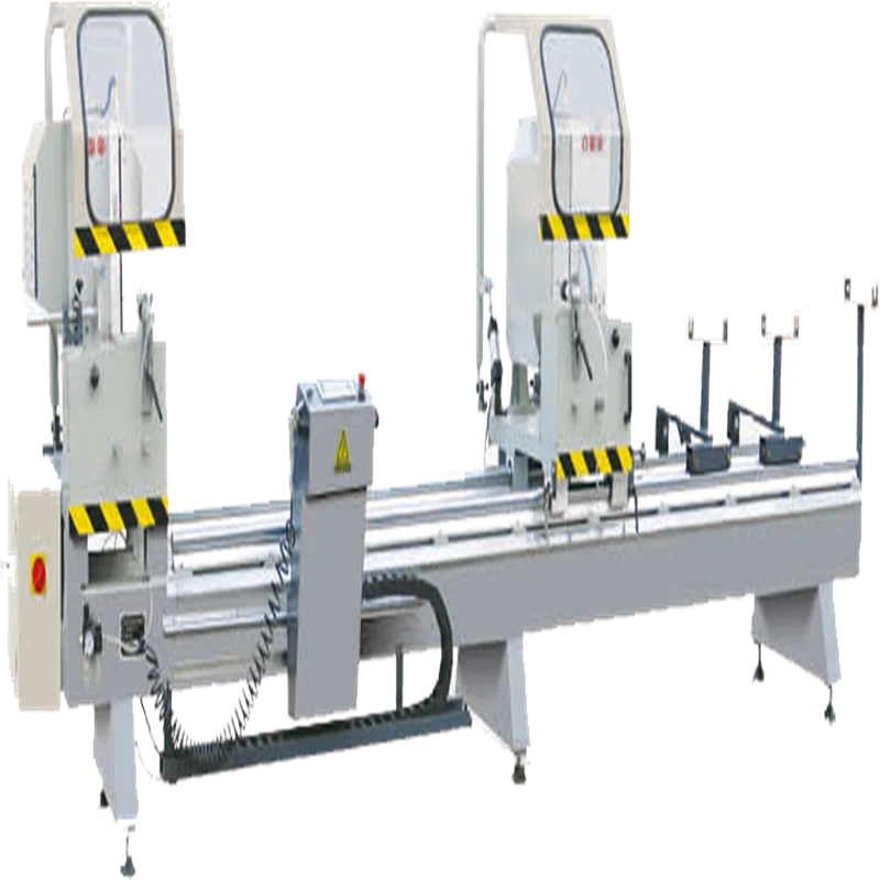Door Windows Frame Making CNC Double Head Miter Aluminum Cutting Saw Machine