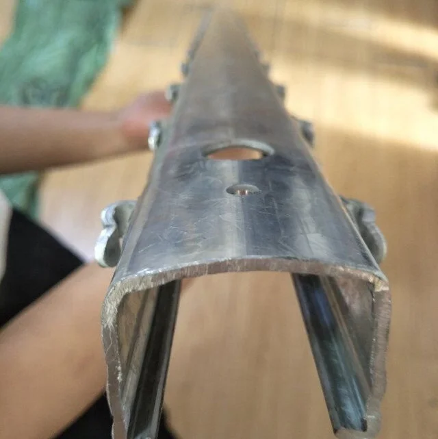 Galvanized Vine Metal Trellis Selling Galvanized Steel Grape Stakes Vineyard Post