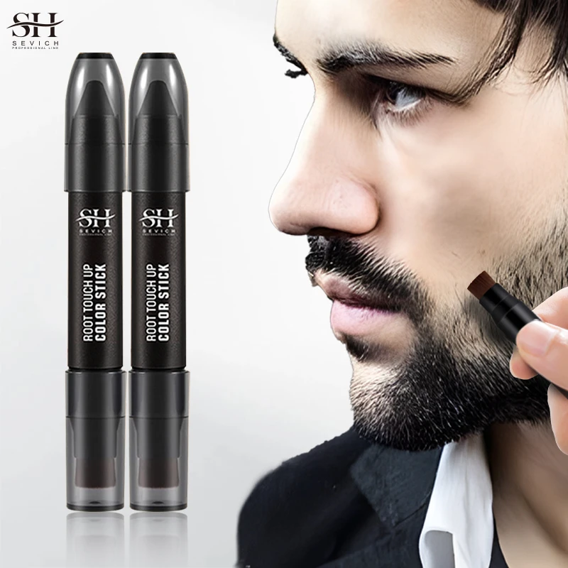 Hairline Shadow Powder Stick Hair Dye Brush Waterproof Magic Hair Root Touch Cover Up Concealer Powder