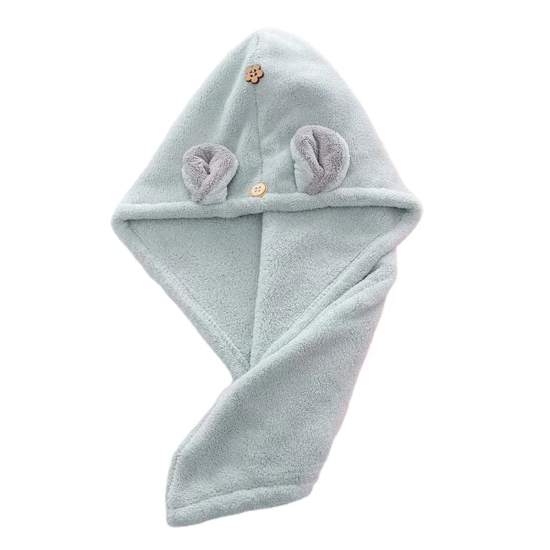 Высококачественное мягкое быстросохнущее полотенце для волос из микрофибры, полотенце-тюрбан из микрофибры для женщин