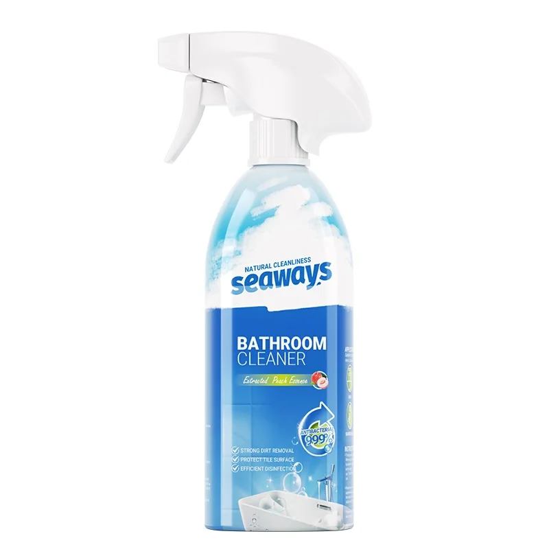 High Efficacy Natural Cleaning Products Detergent Bathroom Cleaner Spray