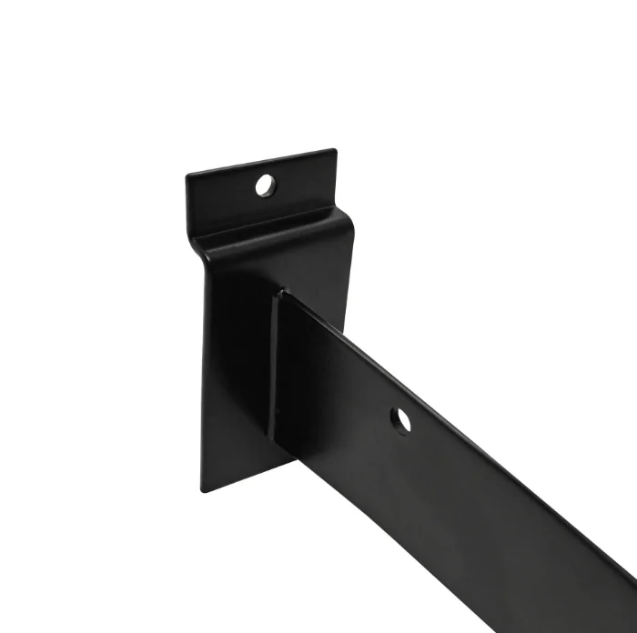 Wholesale Custom Metal Bracket Triangle Shape Upright Double And Single Hidden Floating Wall Shelf U Shaped Bracket