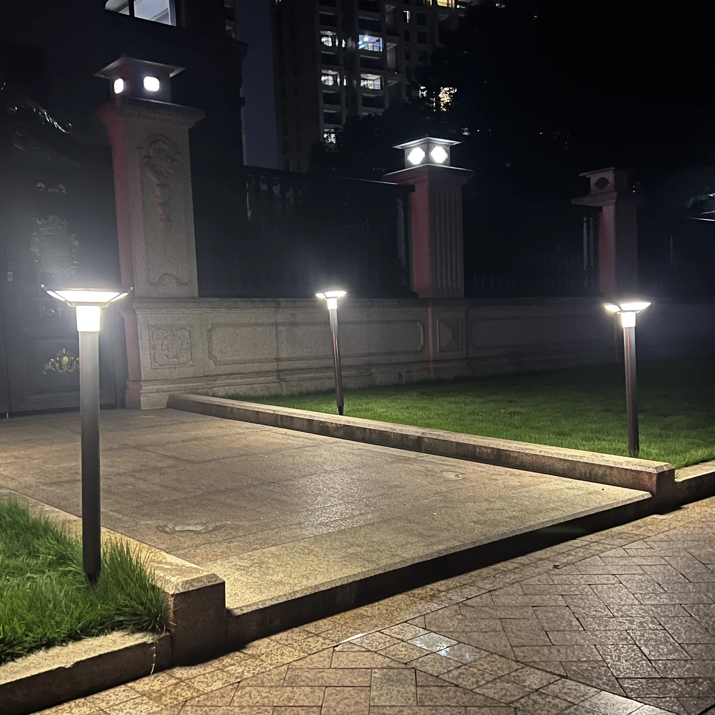 Solar Outdoor Lights Garden Lamp Solar Powered Waterproof Landscape Path Outdoor