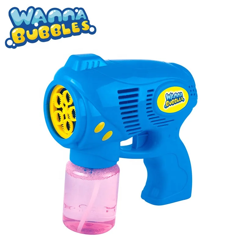 Summer outdoor party bubbles blower automatic bubble gun kids toys soap bubble gun