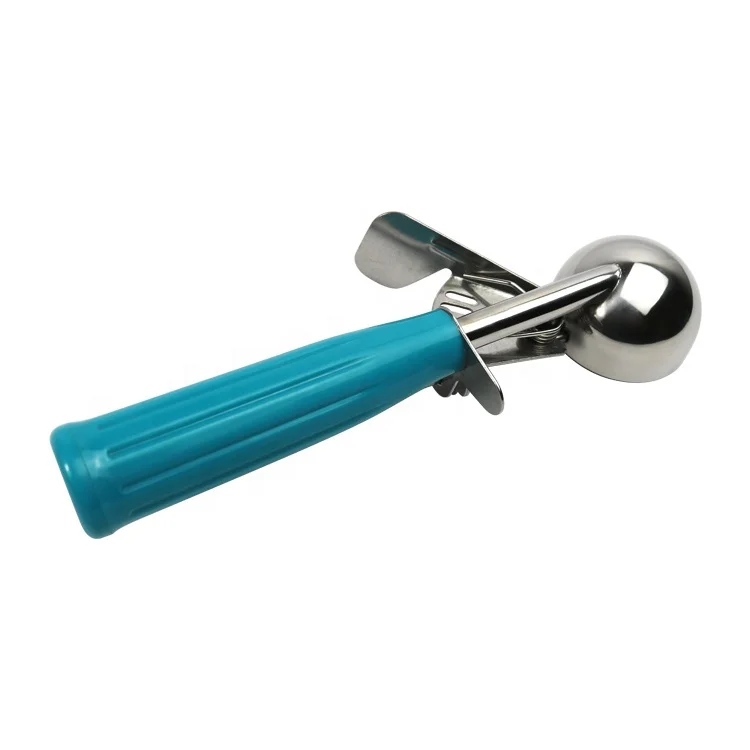 
Hot Sales Food Grade Stainless steel ice cream spoon Multi-functional Ice Cream Scooper Fruit ball scoop Watermelon ball scoop 