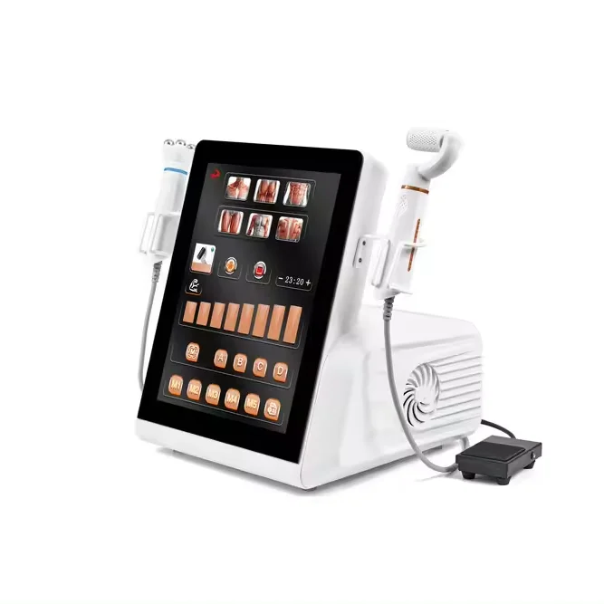 Portable 2 in 1 RFEMS+Plasma Wrinkle Removal Muscle Sculpting Acne Treatment Anti-aging