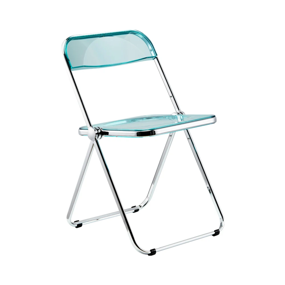 Поддержка ODM OEM-услуг, Индивидуальные белые, синие, черные складные современные обеденные стулья