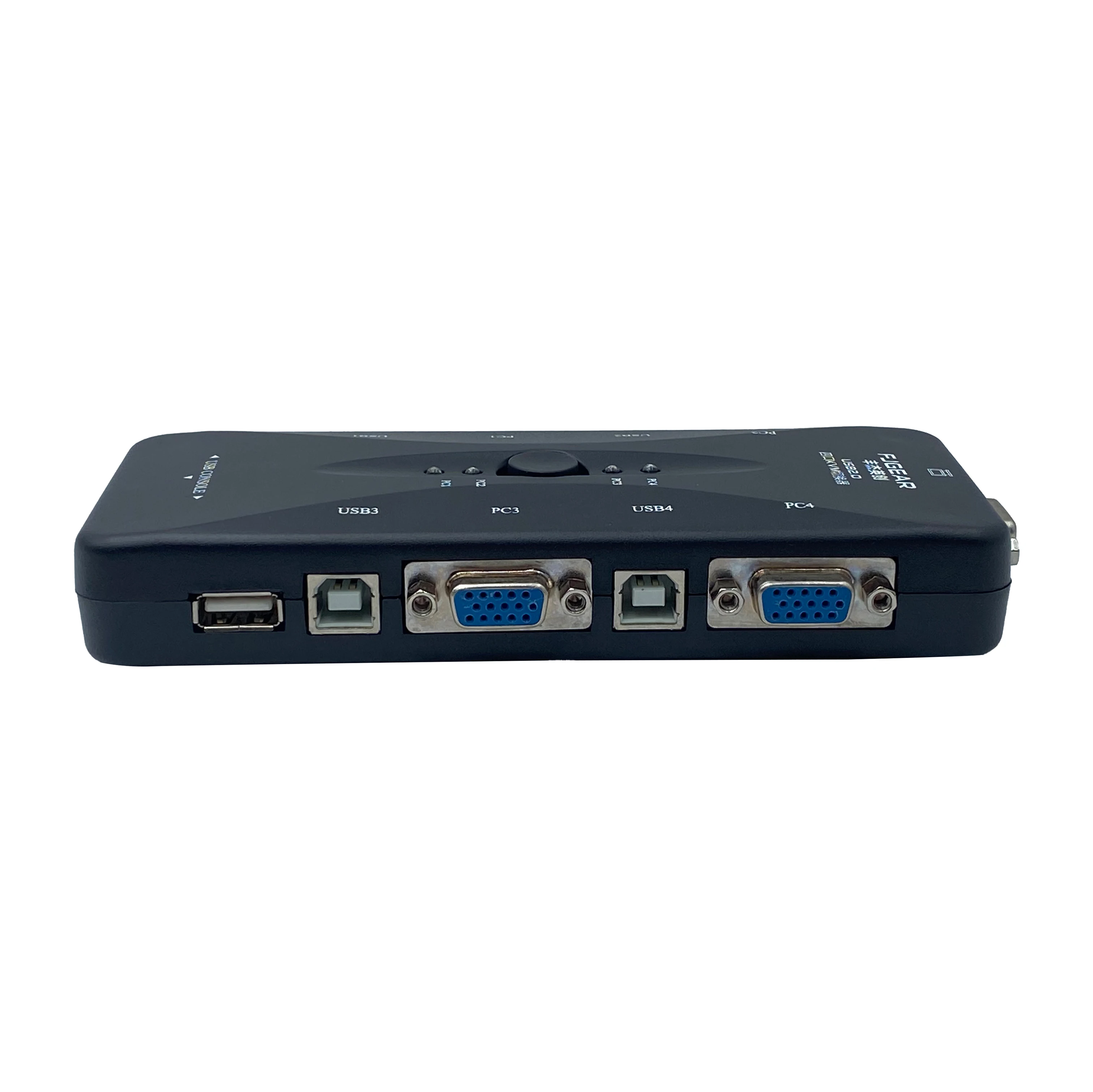 FJ-4UK-T modern Top Grade rack mount kvm console and switches 10 port kvm switch kvm switch 2 port