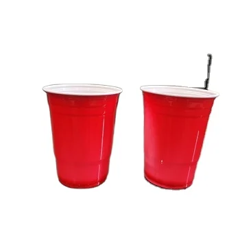 pp thermoforming plastic water cups 12oz plastic drinking party cups  food grade pp cups with high quality