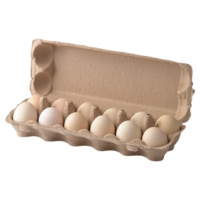 Eco-friendly biodegradable customized dozen egg carton crafts ,12  egg packaging , egg boxes for sale